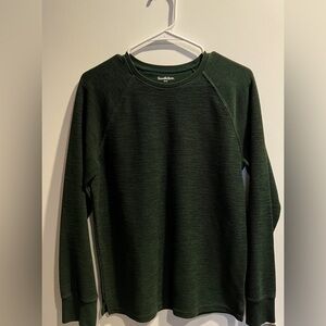 Goodfellow Green Long Sleeve T-Shirt Size Small Good Condition